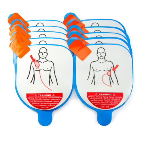 Lifeline VIEW Replacement Adult Training Pads x5 | Defibtech