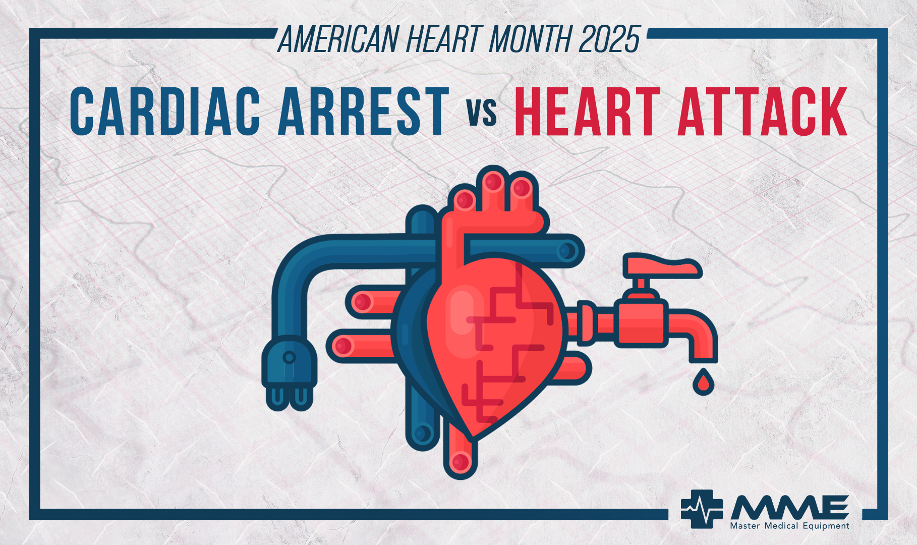 Cardiac Arrest vs. Heart Attack for American Heart Month